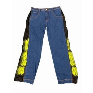 A.LAB‎ Mega Rave Wide Leg Skateboarding Y2K Jeans Pants Size 36x33 Baggy